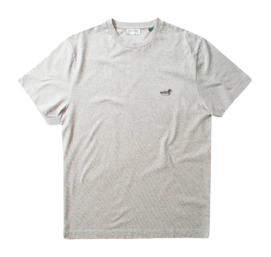T-Shirt Edmmond Studios Duck Patch Herren Plain Grey Melange