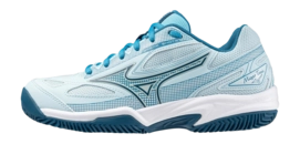 Tennisschuhe Mizuno Break Shot 4 CC Damen Blue Glow Moroccan Blue Blueja