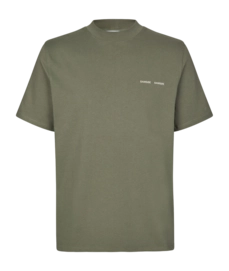 T-shirt Samsoe Samsoe Homme Norsbro Dusty Olive