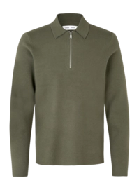 Polo Samsoe Samsoe Homme Guna Dusty Olive