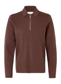 Polo Samsoe Samsoe Homme Guna Brown Stone
