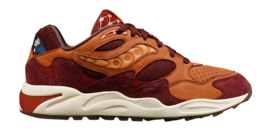 Baskets Saucony Unisexe Grid Shadow 2 Rust