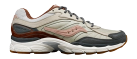 Saucony Unisex ProGrid Omni 9 Tan/Grey/Brown