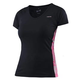 T-Shirt de tennis HEAD Vision W Bee Basic Black
