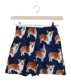 Shorts SNURK Women Corgi Navy Blue