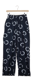 Wide Pants SNURK Women Creamy Smile Black