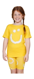 Bikershorts SNURK Kids Creamy Smile Yellow