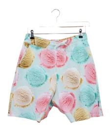 Pyjama Hose Short SNURK Gelato Blue Herren Ice Cream