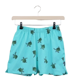 Shorts SNURK Women Sea Turtles Blue