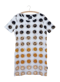 Nachthemd SNURK Coffee Addict Damen White