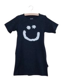 Pyjama Shirt SNURK Creamy Smile Kinder Black