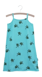 Strap Dress SNURK Kids Sea Turtles Blue