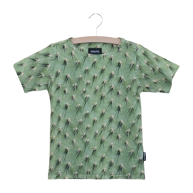 T-shirt SNURK Kids Cozy Cactus Green