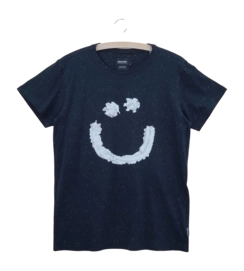 T-shirt SNURK Unisex Creamy Smile Black