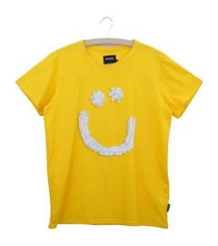T-shirt SNURK Unisex Creamy Smile Yellow