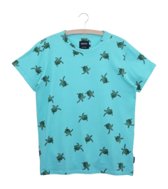 T-shirt SNURK Unisex Sea Turtles Blue