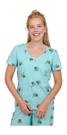 2---sea-turtles-v-neck-t-shirt-dames-snurk-1-_no-bg