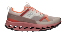Wanderschuhe On Running Cloudhorizon Damen Fog Mahagoni