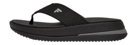 Tongs FitFlop Women Surff Two-Tone Webbing Toe-Post Black