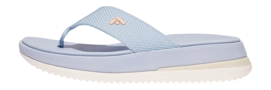Tongs FitFlop Women Surff Two-Tone Webbing Toe-Post Skywash Blue