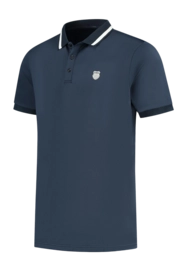 Tennis Shirt K-Swiss Men Hypercourt Basic Polo Peacoat