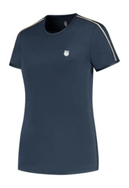 Tennisshirt K-Swiss Hypercourt Crew 3 Damen Peacoat