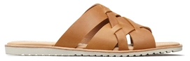 Sorel Women Ella Slide Touchy Camel Brown