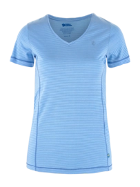 T-shirt Fjällräven Femme Abisko Cool Ultramarine