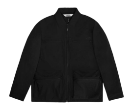 Hemd Rains Tomar Overshirt Unisex Black