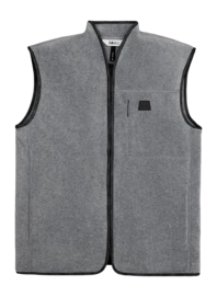 Body Warmer Rains Unisex Durban Fleece Vest T1 Dark Grey Melange