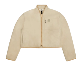 Jas Rains Unisex Durban Short Fleece Jacket T1 Sand
