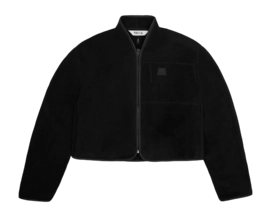Jas Rains Unisex Durban Short Fleece Jacket T1 Black