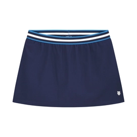 Jupe de Tennis K Swiss Girls Core Team Skirt Navy-Taille 140
