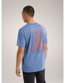 S24-X000007747-Arc-Multi-Bird-Logo-Shirt-SS-Stone-Wash-Back-View