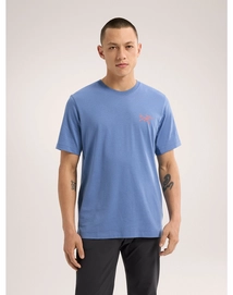 S24-X000007747-Arc-Multi-Bird-Logo-Shirt-SS-Stone-Wash-Front-View