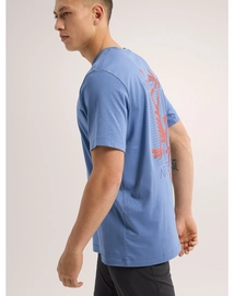 S24-X000007747-Arc-Multi-Bird-Logo-Shirt-SS-Stone-Wash-Side-View