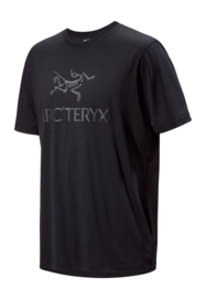 T-Shirt Arc'teryx Arc'Word Logo SS Herren Black