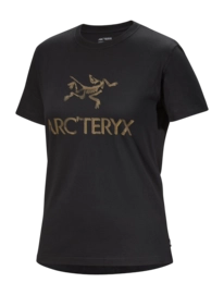 T-Shirt Arc'teryx Women Arc'Word Cotton T-Shirt SS Black Canvas