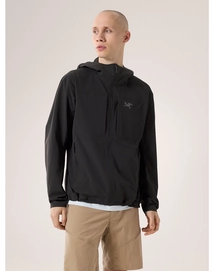 S24-X000007741-Gamma-Lightweight-Hoody-Black-Front-View