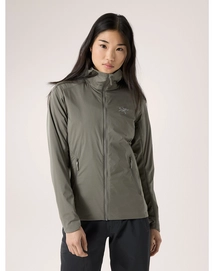 S24-X000009293-Atom-Lightweight-Hoody-Forage-Women-s-Front-View