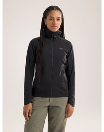 S24-X000009293-Atom-Lightweight-Hoody-Black-Women-s-Front-View