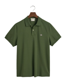 Polo GANT Homme Ruggers Ss Pine Green