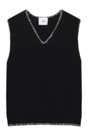 Vest Arte Antwerp Men Karl Stitching Navy