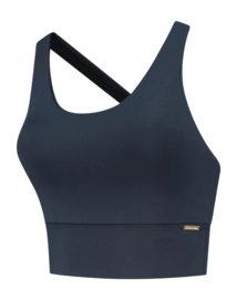 Brassière Deblon Femme Sarah Cross Top Navy