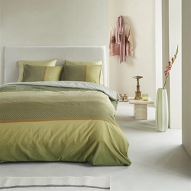 Dekbedovertrek Kardol Alluring Olive Green Satijn
