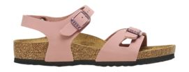 Sandaal Birkenstock Kids Rio Birko-Flor Nubuck Pink Clay Narrow