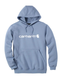 Trui Carhartt Men Signature Logo Sweatshirt Skystone