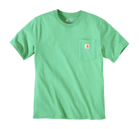 T-Shirt Carhartt Men Workwear Pocket S/S Malachite
