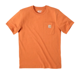 T-Shirt Carhartt Men Workwear Pocket S/S Marmalade Heather