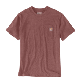 T-Shirt Carhartt Men Workwear Pocket S/S Apple Butter Heather